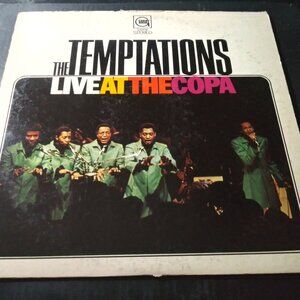 The Temptations – Live At The Copa VG Original Gordy GS938 LP Record 1968 SOUL